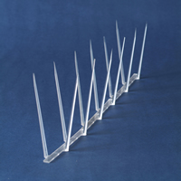 Bird deterrent spikes for sailboats